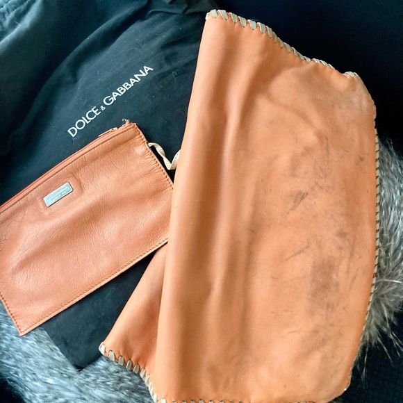 Dolce & Gabbana vintage tote with attached pouch - Picture 4 of 6